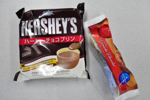 チョコプリンやチョコエクレアなど、バレンタインデーに因んだデザートも提供