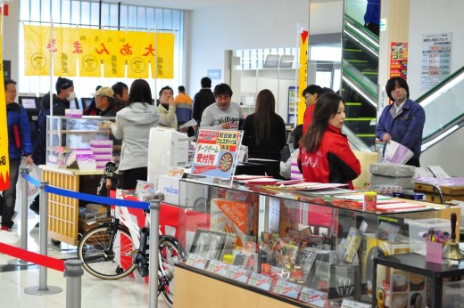 イベントで賑わいを見せる会場
