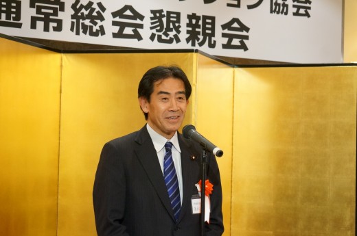 自民党オートバイ議員連盟　逢沢一郎会長
