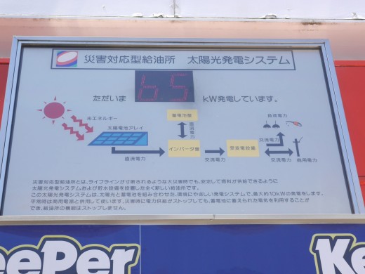 太陽光発電システムを導入した災害対応型ＳＳ