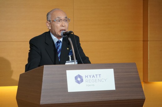 澤田稔取締役名誉会長の挨拶　
