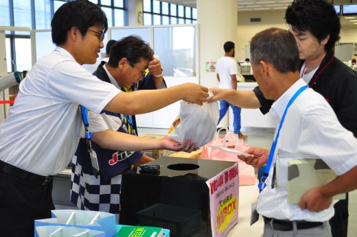 イベントで賑わう会場