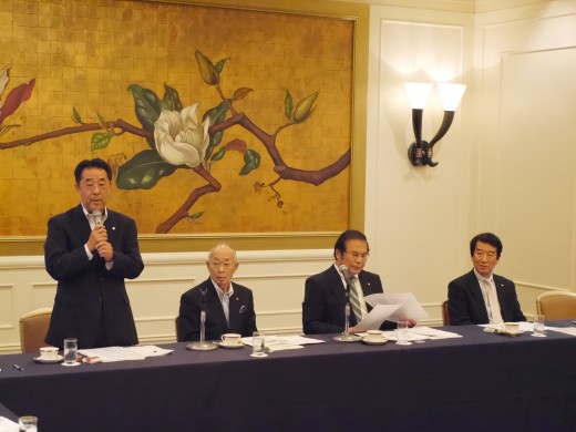 和田金融委員長が金融事業推進の方針説明を行った