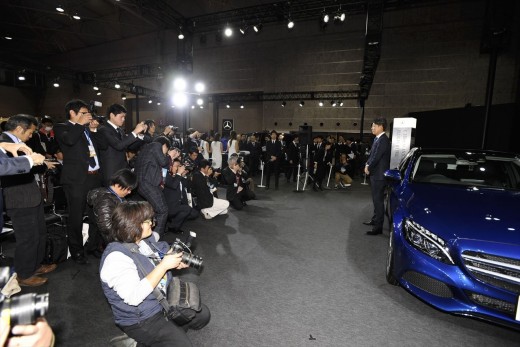 メルセデス・ベンツ日本は会期初日に記者発表会を実施