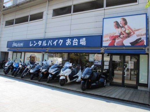 レンタル819店舗例（お台場店）