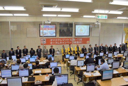 多くの来賓、青年部メンバーが駆け付けた