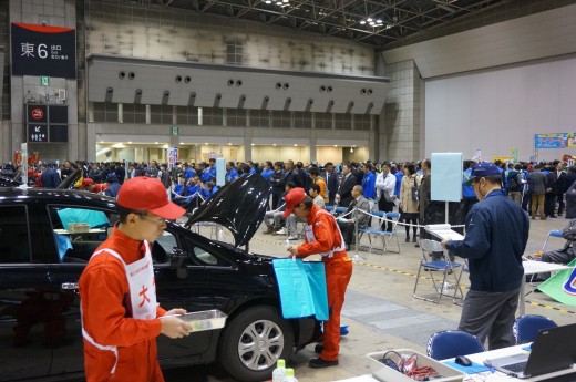 実車競技の様子