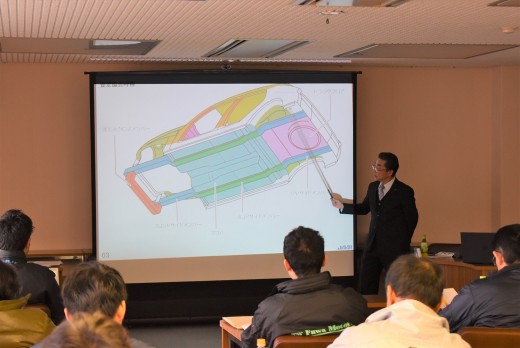 車両品質評価研修の様子