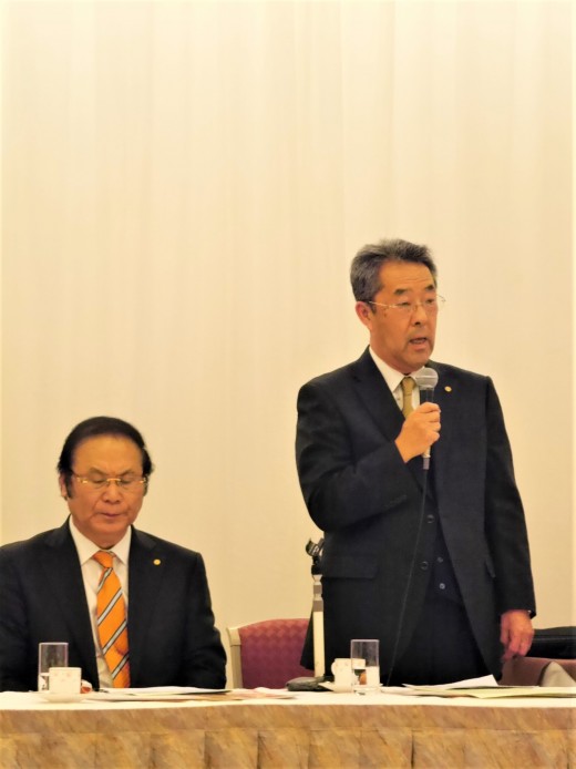 ＪＵ近畿の和田一夫金融委員長が挨拶