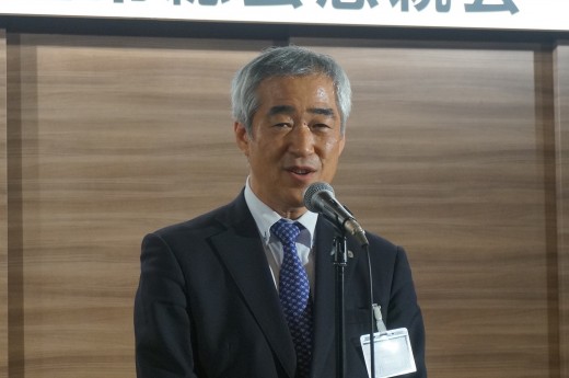 新会長に選任された福井二朗氏（大阪オートバイ事業協同組合専務理事）