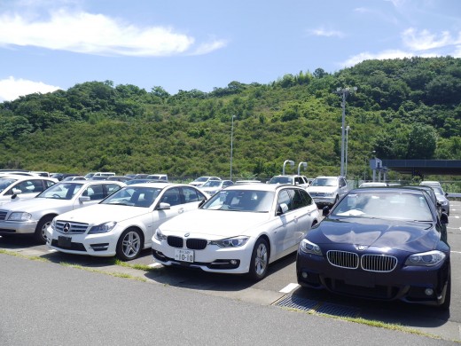 輸入車の集荷も底堅く、会場間ネットワークなどを通じて強い応札