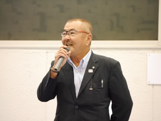 ＪＵ佐賀の吉冨流通委員長が挨拶