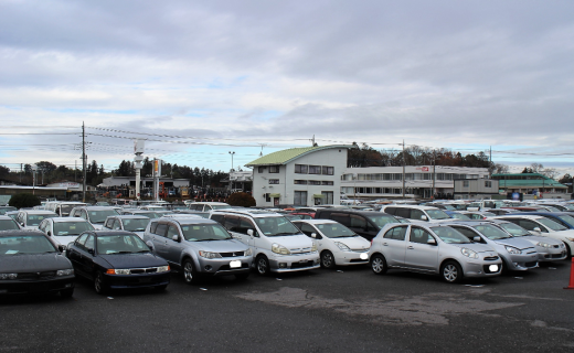 目標を上回る出品車を集荷