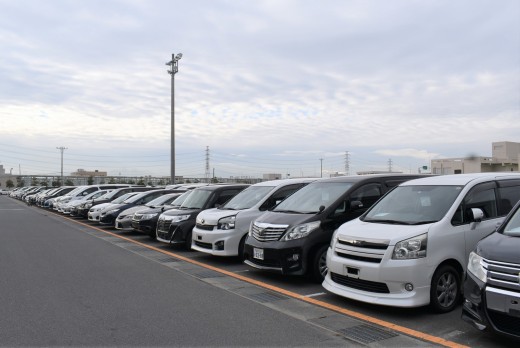 幅広いラインナップの車両を集荷