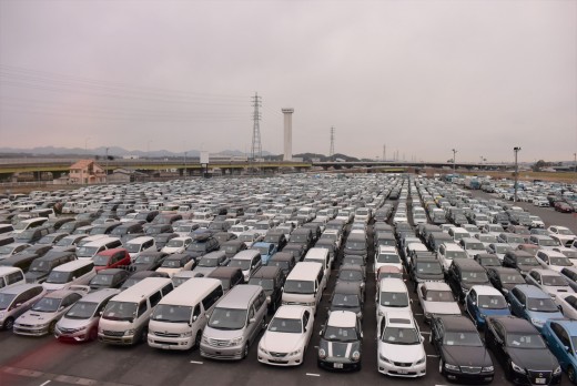 3000台を超える車両を集荷した