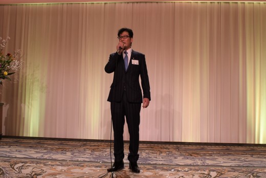 中締めの挨拶では翌日の過去最高記録を加藤勇東流通委員長より発表された