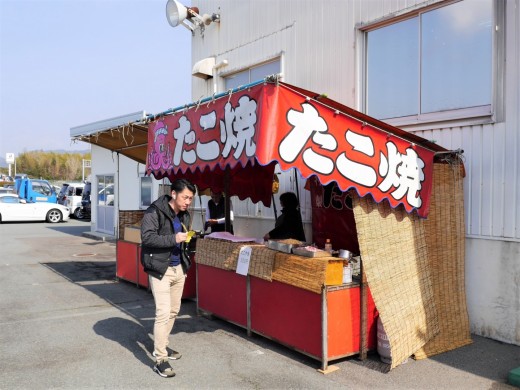 たこ焼きの屋台