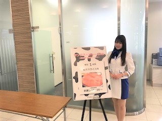 ＵＳＳガールズが来場してイベントを盛り上げた