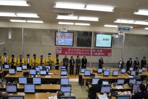 県外より青年部員が応援に駆け付けた