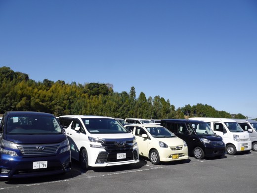 県内会員などから多数の良質車が出品された