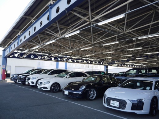 高級車の出品は九州、福岡両会場の特徴に