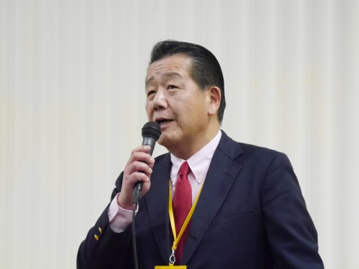 筧正樹執行役員会場長が挨拶