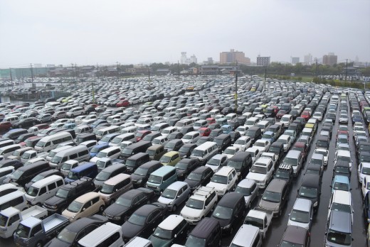 ７０００台を超える車両を集荷した