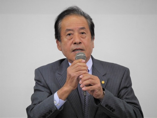 ＪＵ近畿の財藤会長が挨拶を述べた