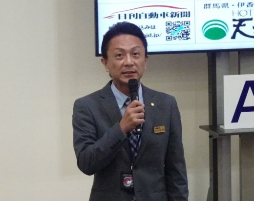 石田小売振興委員長がテントリキャンペーンへの参加を呼び掛ける
