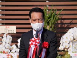 三菱自動車ファイナンスの西山社長が祝辞