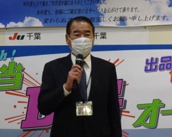 挨拶に立つ原指導環境委員長