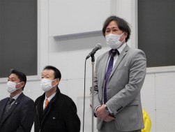 ＪＵ佐賀の齊藤浩二流通委員長が挨拶を述べた