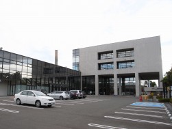 会場となる産業見本市会館・サンフェスタ(宮城県仙台市若林区卸町)