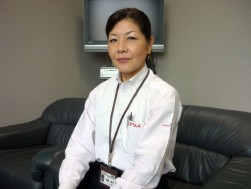 抱負を語る濱嶋会場長