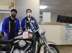 大型バイクの出品も