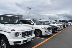 高級輸入車や希少車が集まった