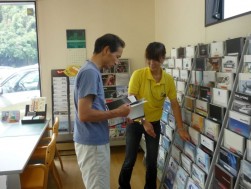 常に全力投球の接客