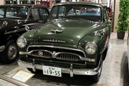日本自動車博物館の展示車両（トヨタの広場エリア）初代トヨペットクラウン　昭和３０年(1955～62)RSD型