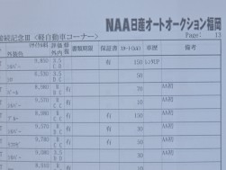 出品表の備考欄には「ＡＡ初」が並ぶ