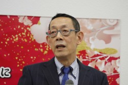 塩原社長が心からの感謝の気持ちを述べた