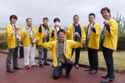 次期青年部会長の上西加寿也副部会長（写真中央）を中心に今年度も結束強化