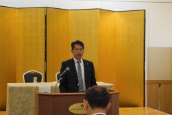 増田紀夫副会長が開催のあいさつ