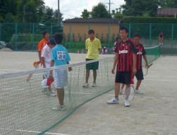 試合は全てダブルスマッチで行われた