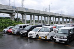 ＪＵ長崎ＡＡの出品車ヤード