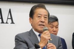 ＪＵ近畿の財藤会長が主催者を代表してあいさつを述べた