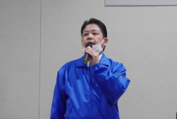 山口社長が心からの感謝の言葉を述べた