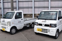 JU愛知から軽自動車１０台がJU石川に譲渡された