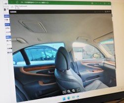 内装のディテールを確認できる「内装３６０度画像」