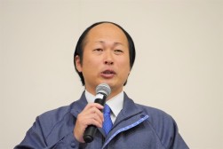 ＵＳＳ福岡の白石課長がイベント企画などをアピールした