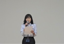 前田会場長が会員への感謝の言葉を述べた